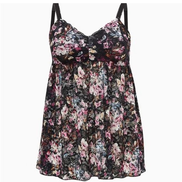 ⭐️Torrid Curve Black Lace Babydoll - Picture 3 of 9